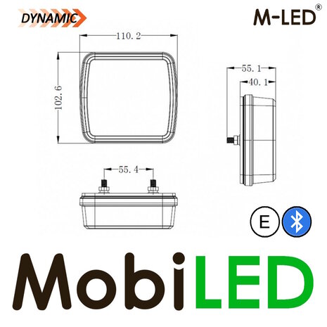 Wireless trailer lighting set with magnet 24 volts 7 poles N-Type