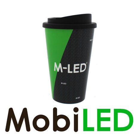 M-LED Dubbelwandige beker 350 ml