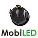 Tuimelschakelaar zwaailamp groen/amber 20A 12V 4 pins Tuimelschakelaar zwaailamp groen/amber 20A 12V 4 pins