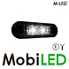M-LED M-LED Classic 2 LEDs sidemarker white dark look E-mark M-LED M-LED Classic 2 LEDs sidemarker white dark look E-mark
