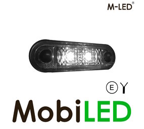 M-LED M-LED Classic 2 leds markering Wit M-LED M-LED Classic 2 leds markering Wit