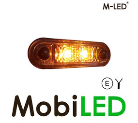 M-LED Classic markering 2 leds amber
