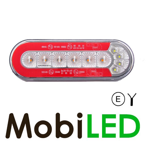 Universal rear light with dynamic turn signal NEON look Universal rear light with dynamic turn signal NEON look