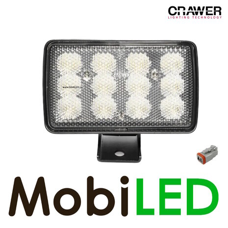 Crawer Crawer Worklight 50W rectangular 60 degrees E-mark Crawer Crawer Worklight 50W rectangular 60 degrees E-mark