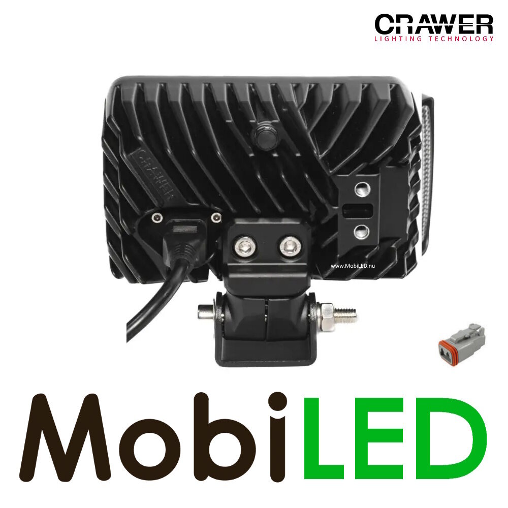 Crawer Work lamp 50W rectangular 40 degrees E-mark