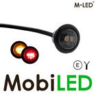 M-LED M-LED Feu de marquage ambre/rouge lentille dark E-marque