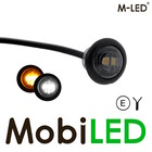 M-LED M-LED Marker light amber/white dark look E-mark