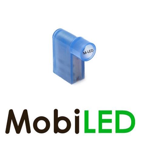 100x M-LED PVC Cosse de câble Fiche plate bleu 1,5-2,5mm² (6,3x0,8 mm) 100x M-LED PVC Cosse de câble Fiche plate bleu 1,5-2,5mm² (6,3x0,8 mm)