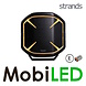 Strands Strands Siberia X Driving Light feu de position ambre/blanc 7 pouces E-marque Strands Strands Siberia X Driving Light feu de position ambre/blanc 7 pouces E-marque