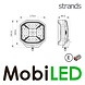 Strands Strands Siberia X Driving Light amber/white position light 7 inch E-mark Strands Strands Siberia X Driving Light amber/white position light 7 inch E-mark