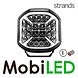 Strands Strands Siberia X Driving Light amber/white position light 9 inch E-mark Strands Strands Siberia X Driving Light amber/white position light 9 inch E-mark