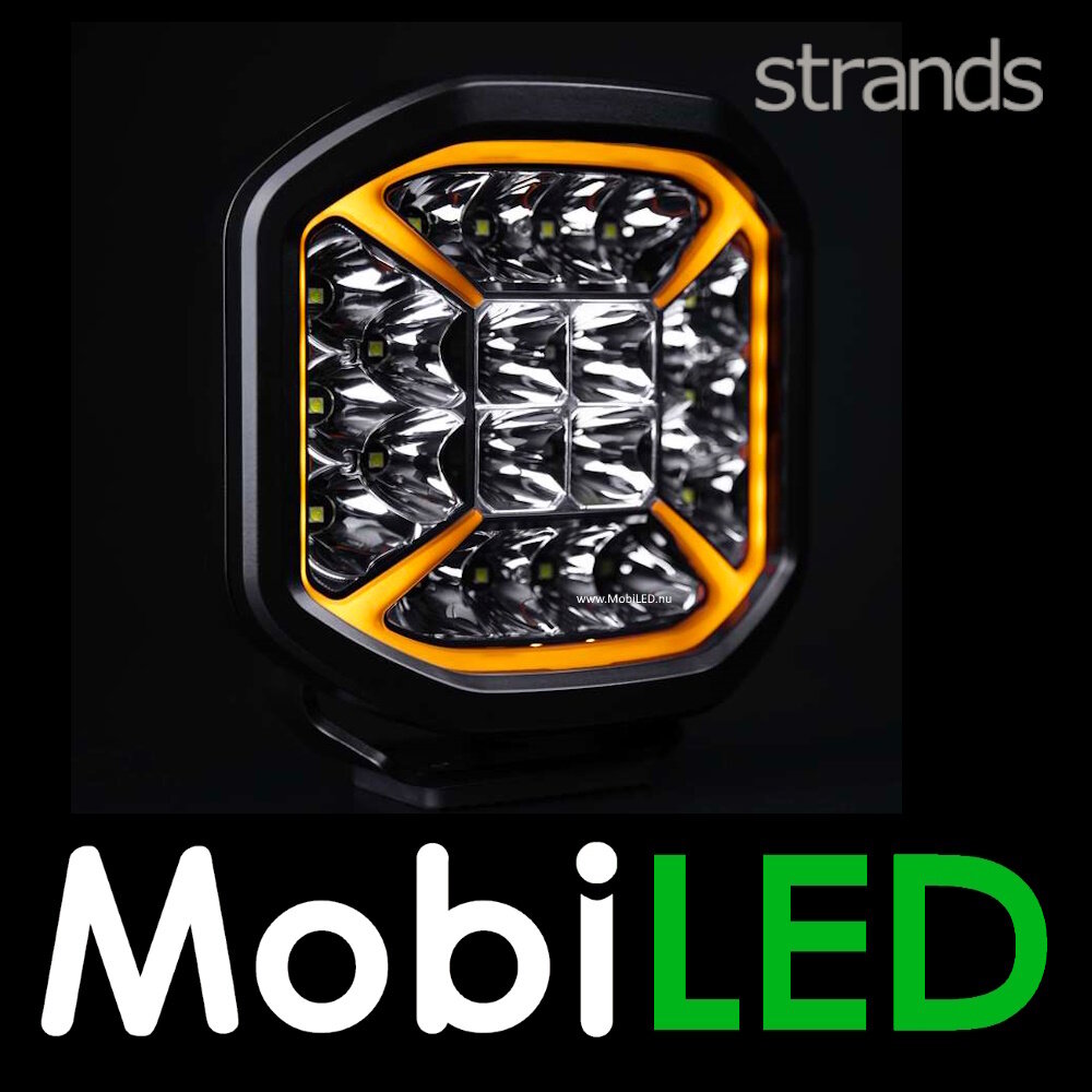 Strands Strands Siberia X Driving Light 9″ amber/wit positielicht Strands Strands Siberia X Driving Light 9″ amber/wit positielicht