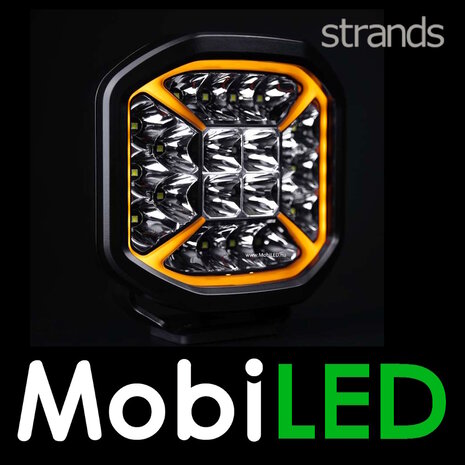 Strands Strands Siberia X Driving Light 9″ amber/wit positielicht Strands Strands Siberia X Driving Light 9″ amber/wit positielicht