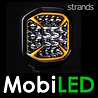 Strands Strands Siberia X Driving Light amber/wit positielicht 9 inch E-keur Strands Strands Siberia X Driving Light amber/wit positielicht 9 inch E-keur