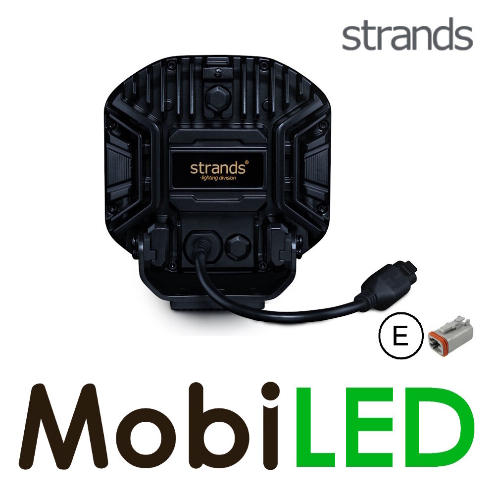 Strands Strands Siberia X Driving Light feu de position ambre/blanc 9 pouces E-marque Strands Strands Siberia X Driving Light feu de position ambre/blanc 9 pouces E-marque