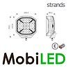 Strands Strands Siberia X Driving Light amber/wit positielicht 9 inch E-keur Strands Strands Siberia X Driving Light amber/wit positielicht 9 inch E-keur