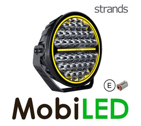 Strands Siberia XP Driving Light feu de position ambre/blanc 7 pouces Strands Siberia XP Driving Light feu de position ambre/blanc 7 pouces