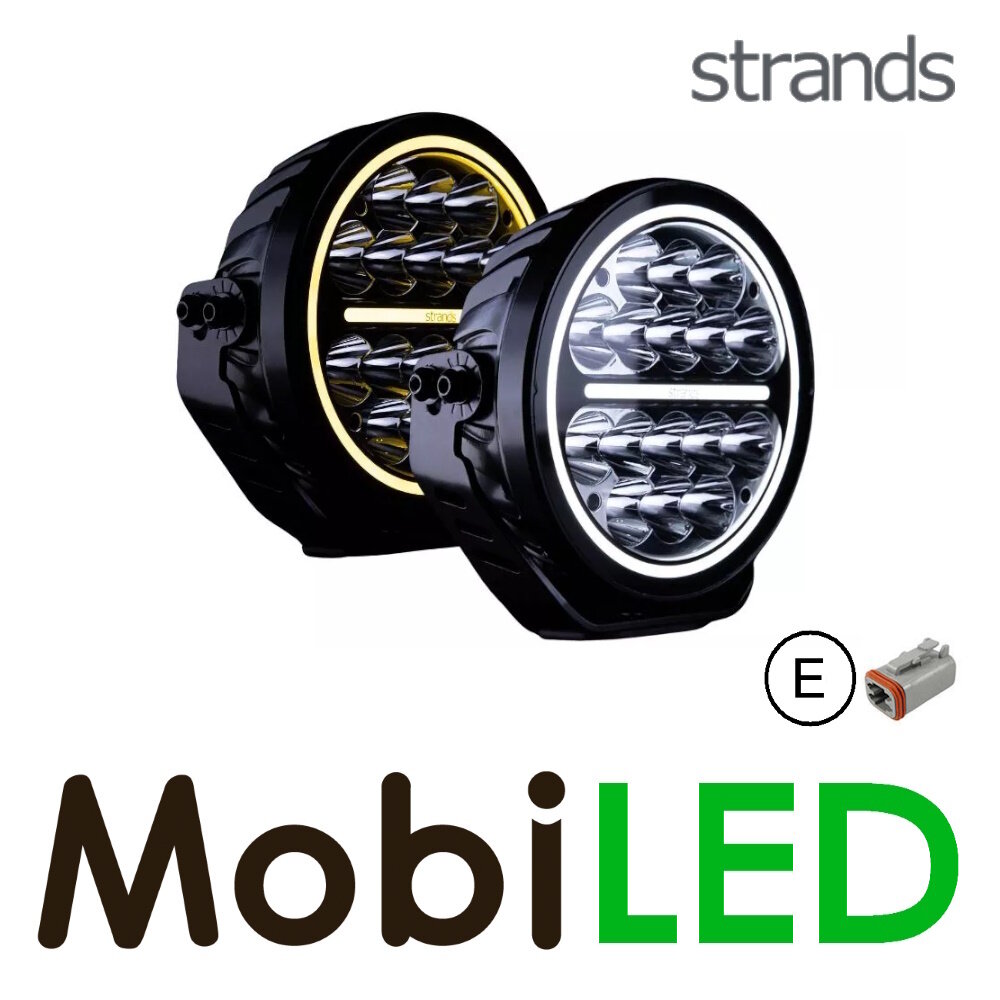 Strands Strands Siberia XP Driving Light amber/wit positielicht 7 inch E-keur