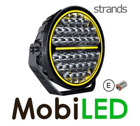 Strands Siberia XP Driving Light feu de position ambre/blanc 9 pouces Strands Siberia XP Driving Light feu de position ambre/blanc 9 pouces