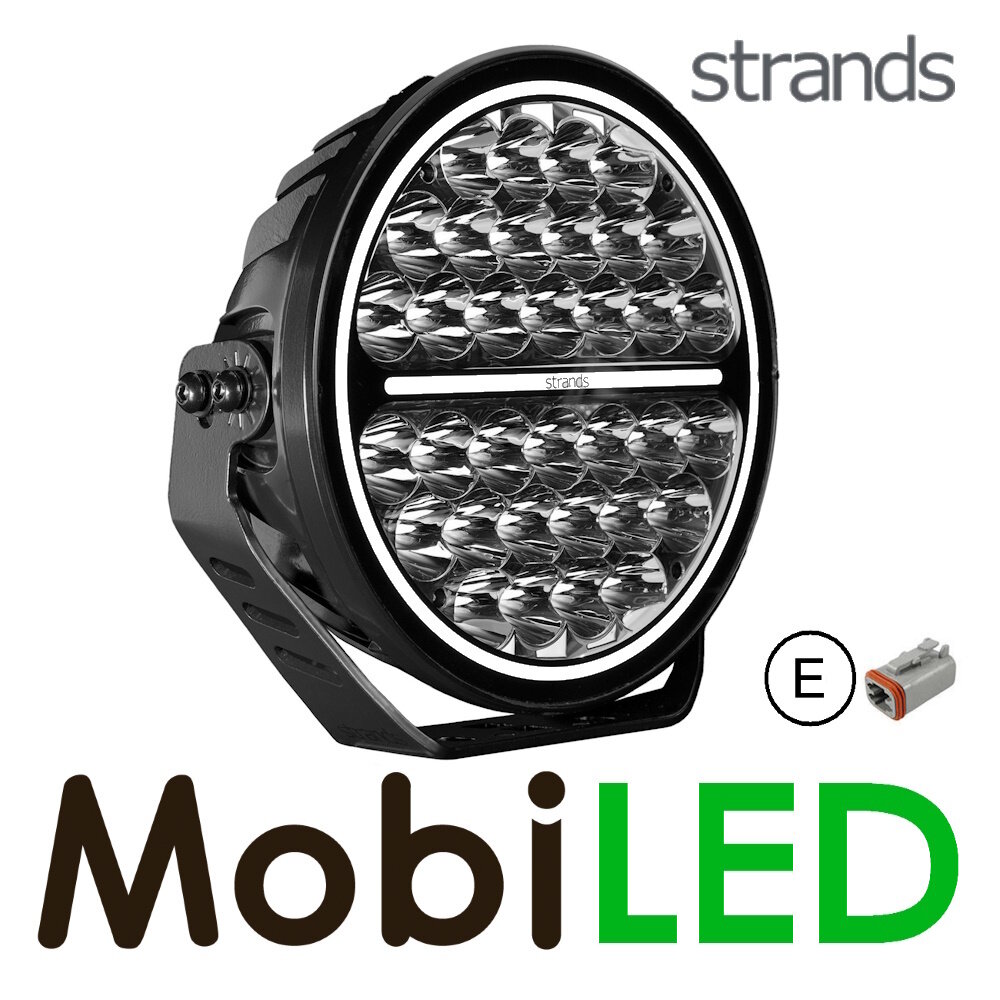 Strands Strands Siberia XP Driving Light yellow/white position light 9 inch E-mark Strands Strands Siberia XP Driving Light yellow/white position light 9 inch E-mark