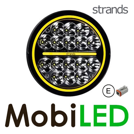 Strands Strands Siberia XP Driving Light yellow/white position light 9 inch E-mark Strands Strands Siberia XP Driving Light yellow/white position light 9 inch E-mark