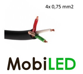 Connection cable 4x0.75mm² Connection cable 4x0.75mm²
