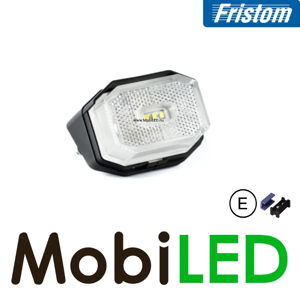 Fristom Fristom Markering wit blokje wielkast montage 0,75mm² connector E-keur