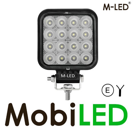 M-LED M-LED Work lamp 48W  2m cable E-mark