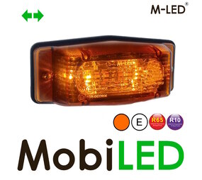 M-LED Brûleur double avec clignotant CAT-6 lentille ambre M-LED Brûleur double avec clignotant CAT-6 lentille ambre