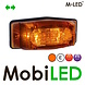 M-LED M-LED Dubbelbrander met richtingaanwijzer CAT-6 amber lens