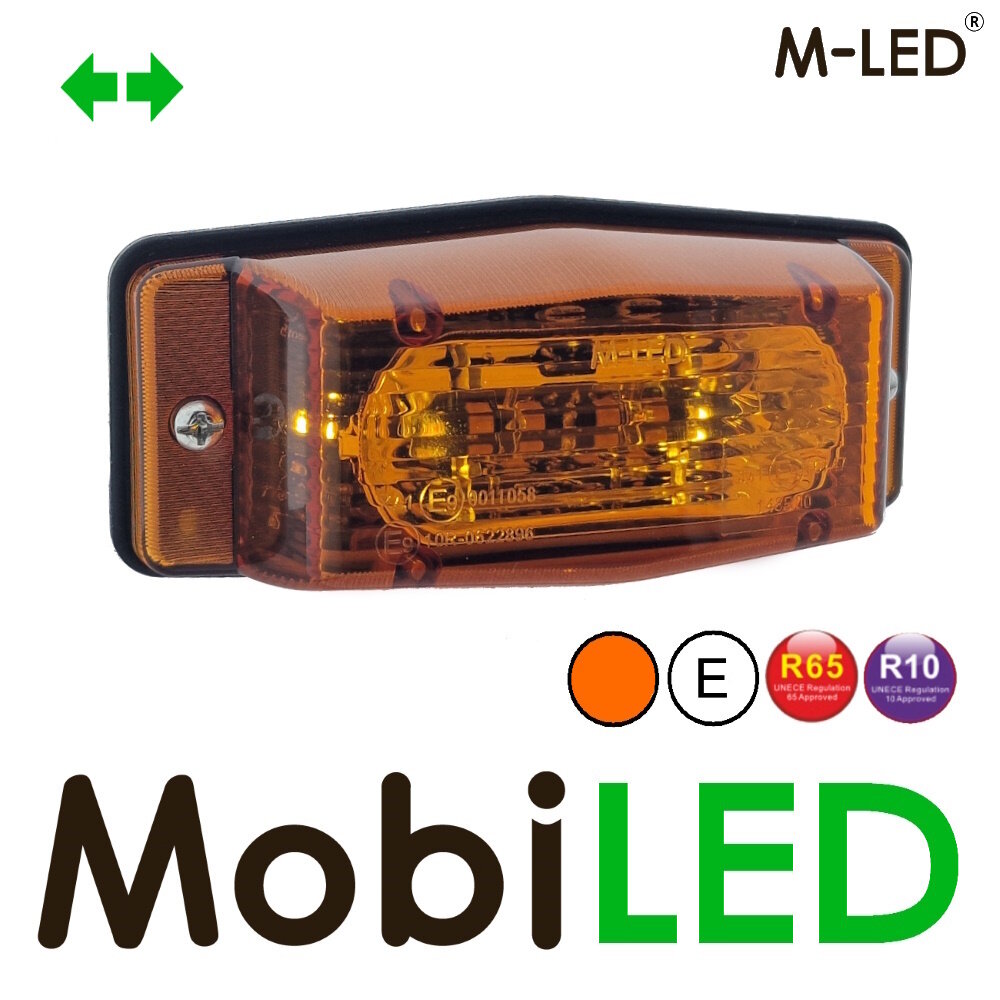 M-LED M-LED Dubbelbrander Amber met richtingaanwijzer CAT-6