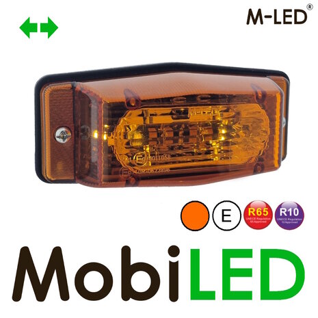 M-LED M-LED Brûleur double avec clignotant CAT-6 lentille ambre M-LED M-LED Brûleur double avec clignotant CAT-6 lentille ambre