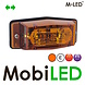 M-LED M-LED Feu de position double avec indicateur CAT-6 lentille ambre