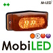 M-LED M-LED Brûleur double avec clignotant CAT-6 lentille ambre M-LED M-LED Brûleur double avec clignotant CAT-6 lentille ambre