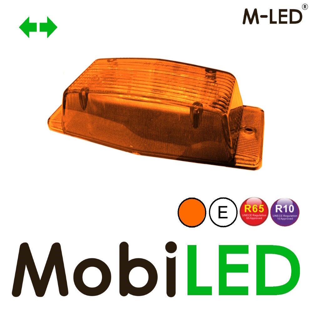 M-LED M-LED Feu de position double Ambre avec indicateur CAT-6