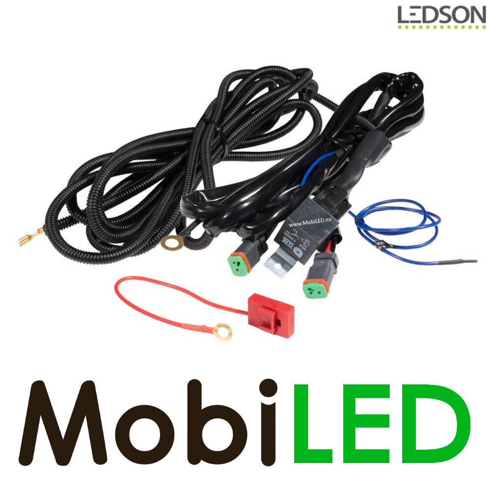 LEDSON Kit de câbles Ledson pour feux de recul 2 lampes 2 broches - connecteur DT - 12 V LEDSON Kit de câbles Ledson pour feux de recul 2 lampes 2 broches - connecteur DT - 12 V