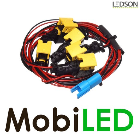 LEDSON Ledson Wiring set 5x Optoline NG+ scania sun sunvisor