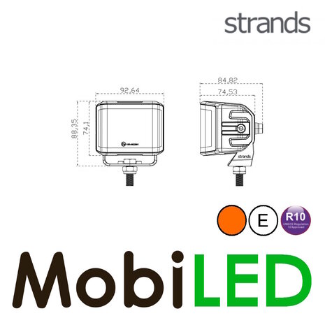 Strands Strands Siberia XP Red Fox met flitser E-keur