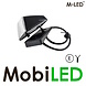 M-LED Volvo Feu de position Jaune/Blanc lentille transparente 10-30 volts M-LED Volvo Feu de position Jaune/Blanc lentille transparente 10-30 volts