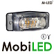 M-LED M-LED Feu de position brûleur double jaune/blanc style classique lentille transparente M-LED M-LED Feu de position brûleur double jaune/blanc style classique lentille transparente