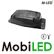 M-LED M-LED Feu de position double jaune/blanc Style classique lentille fumée M-LED M-LED Feu de position double jaune/blanc Style classique lentille fumée