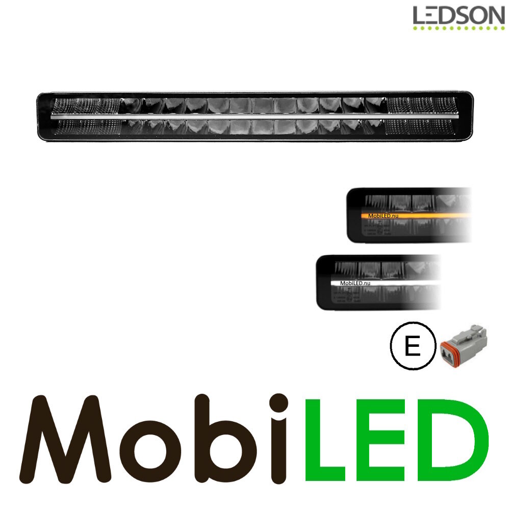 LEDSON Ledson Orbix21+ Duo LED bar with amber/white position light 180W E-mark