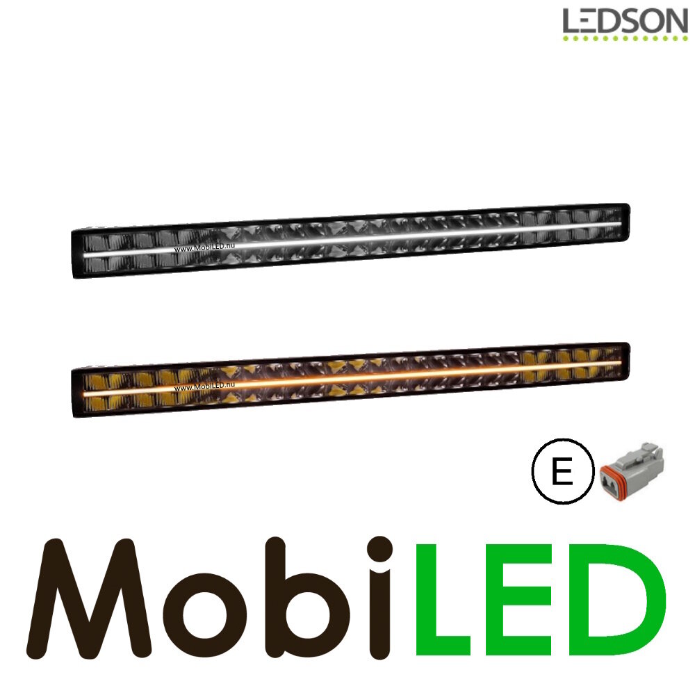 LEDSON Ledson barre LED Orbix31+ Duo avec feu de position ambre/blanc 270W E-marque
