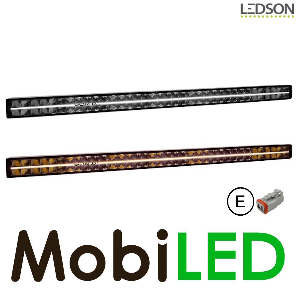 LEDSON Ledson Orbix40+ Duo LED bar with amber/white position light 360W E-mark 24V