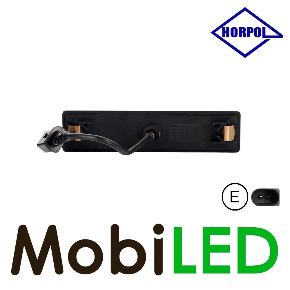 HORPOL SCANIA toplamp wit met connector E-keur