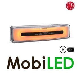 WAS Toplamp amber NEON look met stekker