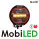 M-LED M-LED Co-Pilot amber/red position light and flash 5 inch E-mark M-LED M-LED Co-Pilot amber/red position light and flash 5 inch E-mark