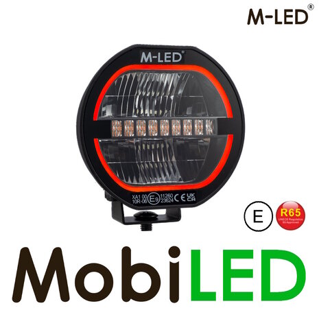 M-LED M-LED Verstraler 33 watt 5" rood/amber DRL en flitser E-keur M-LED M-LED Verstraler 33 watt 5" rood/amber DRL en flitser E-keur