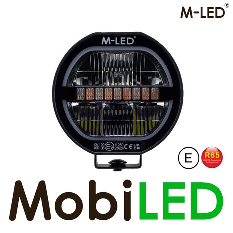 M-LED M-LED Verstraler 33W 5" Rood/amber DRL en Flitser E-Keur M-LED M-LED Verstraler 33W 5" Rood/amber DRL en Flitser E-Keur