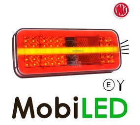 WAS NEON look rear light 3 Functions with number plate